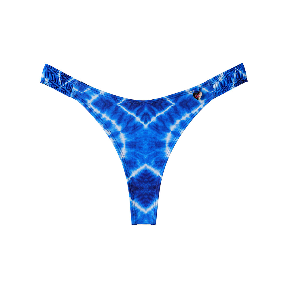 Bombacha Frunce Blue Batik