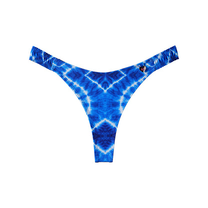 Bombacha Frunce Blue Batik