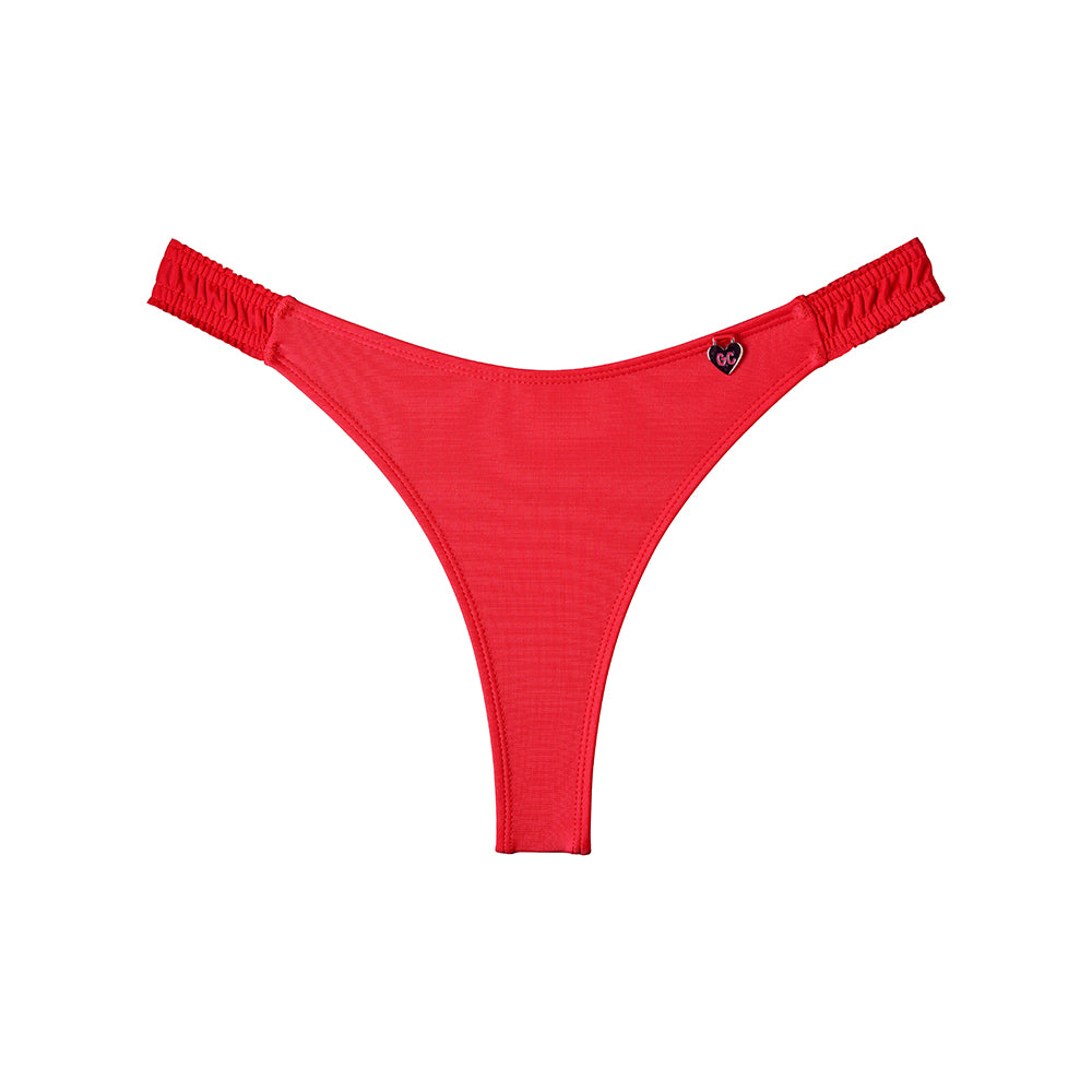 Bombacha Frunce Chic Red
